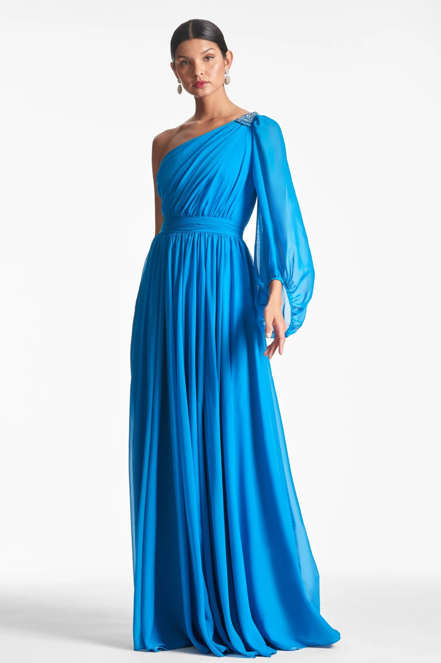 Makayla Gown - Azure 1 Makayla Gown - Azure
