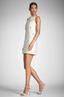 Marcella Dress - Off White 6 Marcella Dress - Off White -Sachin & Babi Shop MARCELLADRESS OFFWHITE SIDE2 scaled