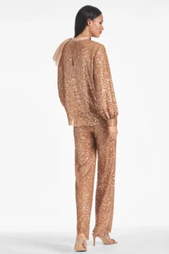 Sequin Bri Pant - Honey -Sachin & Babi Shop MARLENATOP BRIPANT HONEY BACK c4d1b1d4 91ad 4e43 96d3 318c278c8adf scaled