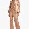 Sequin Bri Pant - Honey