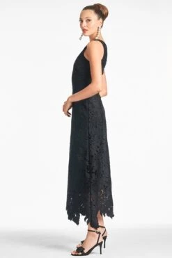 Marzia Dress - Black -Sachin & Babi Shop MARZIADRESS BLACK SIDE