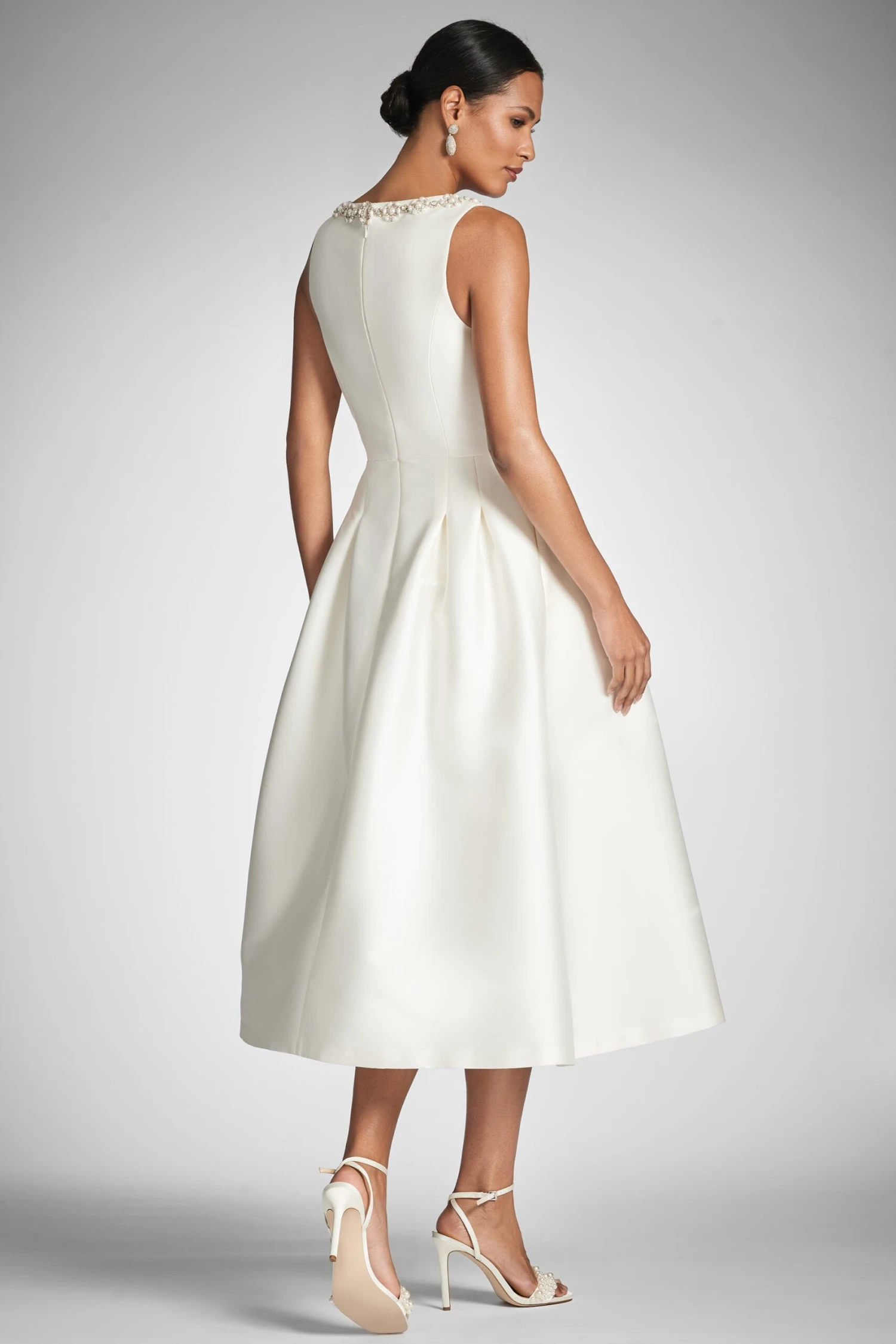 Millie Dress - Off White 6 Millie Dress - Off White - Image 6