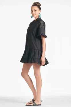 Palma Dress - Black 6 Palma Dress - Black -Sachin & Babi Shop PALMADRESS BLACK SIDE scaled
