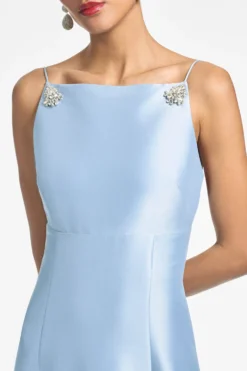 Pryce Gown - Glacial Blue 7 Pryce Gown - Glacial Blue -Sachin & Babi Shop PRYCEGOWN GLACIALBLUE DETAIL scaled