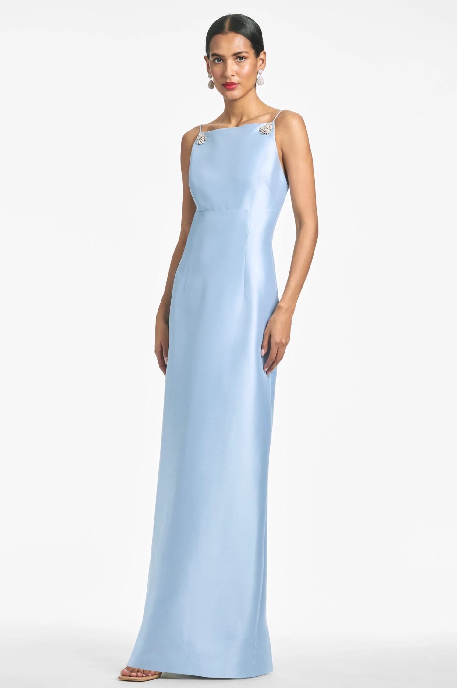 Pryce Gown - Glacial Blue 1 Pryce Gown - Glacial Blue
