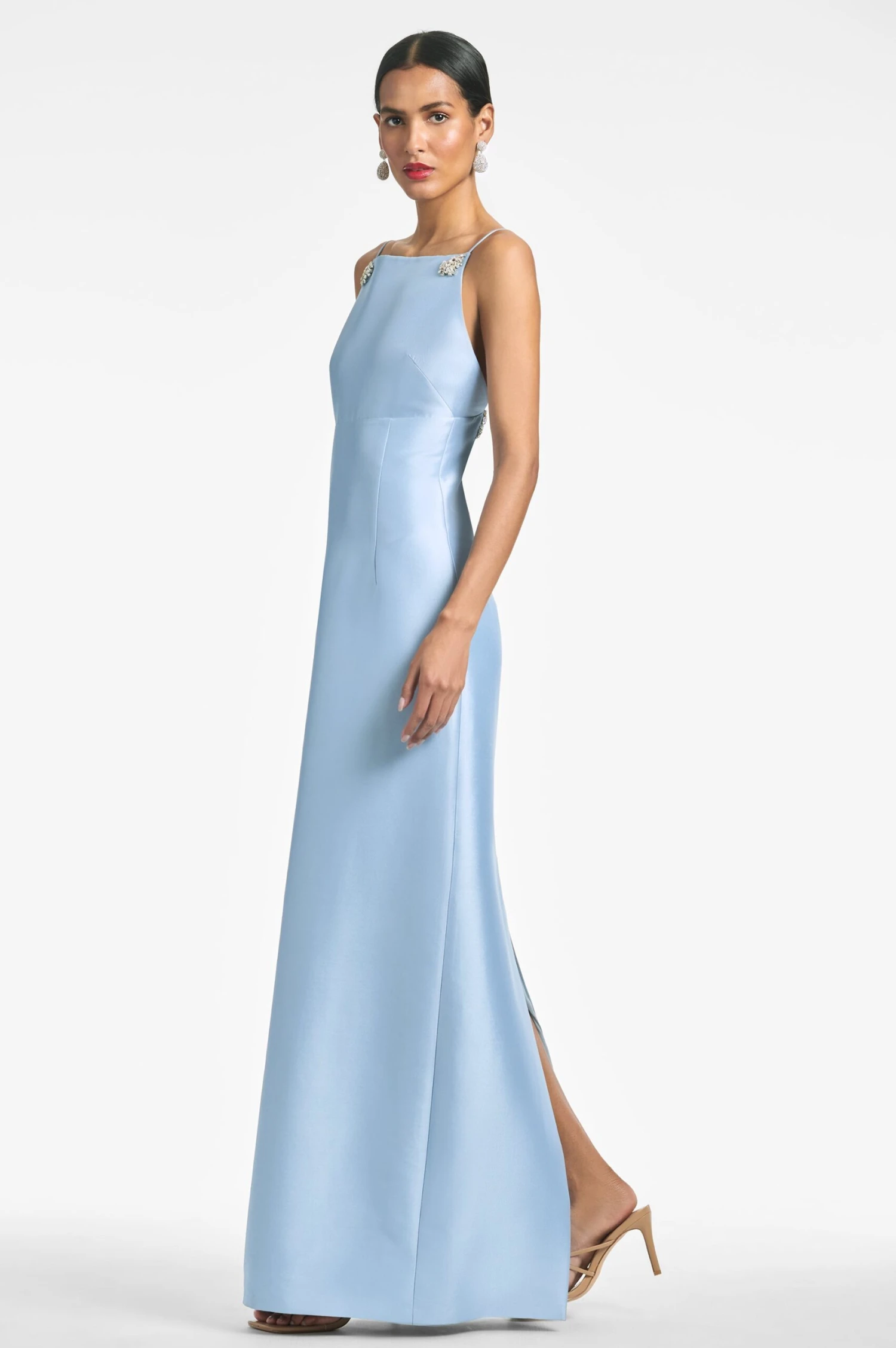 Pryce Gown - Glacial Blue 2 Pryce Gown - Glacial Blue - Image 2