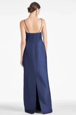 Pryce Gown - Night Sky -Sachin & Babi Shop PRYCEGOWN NIGHTSKY2 BACK scaled