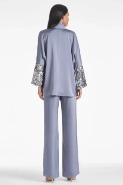 Reid Top - Cool Grey -Sachin & Babi Shop REIDTOP BRIPANT COOLGREY BACK scaled