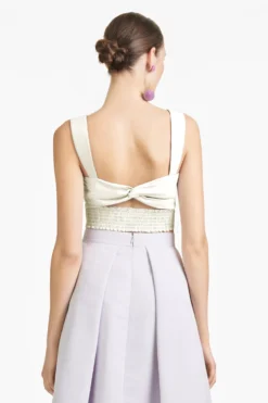Darcy Top - Ivory - Faille -Sachin & Babi Shop S221B49 103 DARCYTOP IVORY BACK CROP 522c5a43 ecd7 41b7 b7bc bf36ed100c8a scaled
