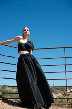 Sydney Skirt - Black -Sachin & Babi Shop SACHINBABIRAW0595 scaled