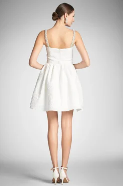 Serena Dress - Ivory 7 Serena Dress - Ivory -Sachin & Babi Shop SERENADRESS IVORY BACK scaled