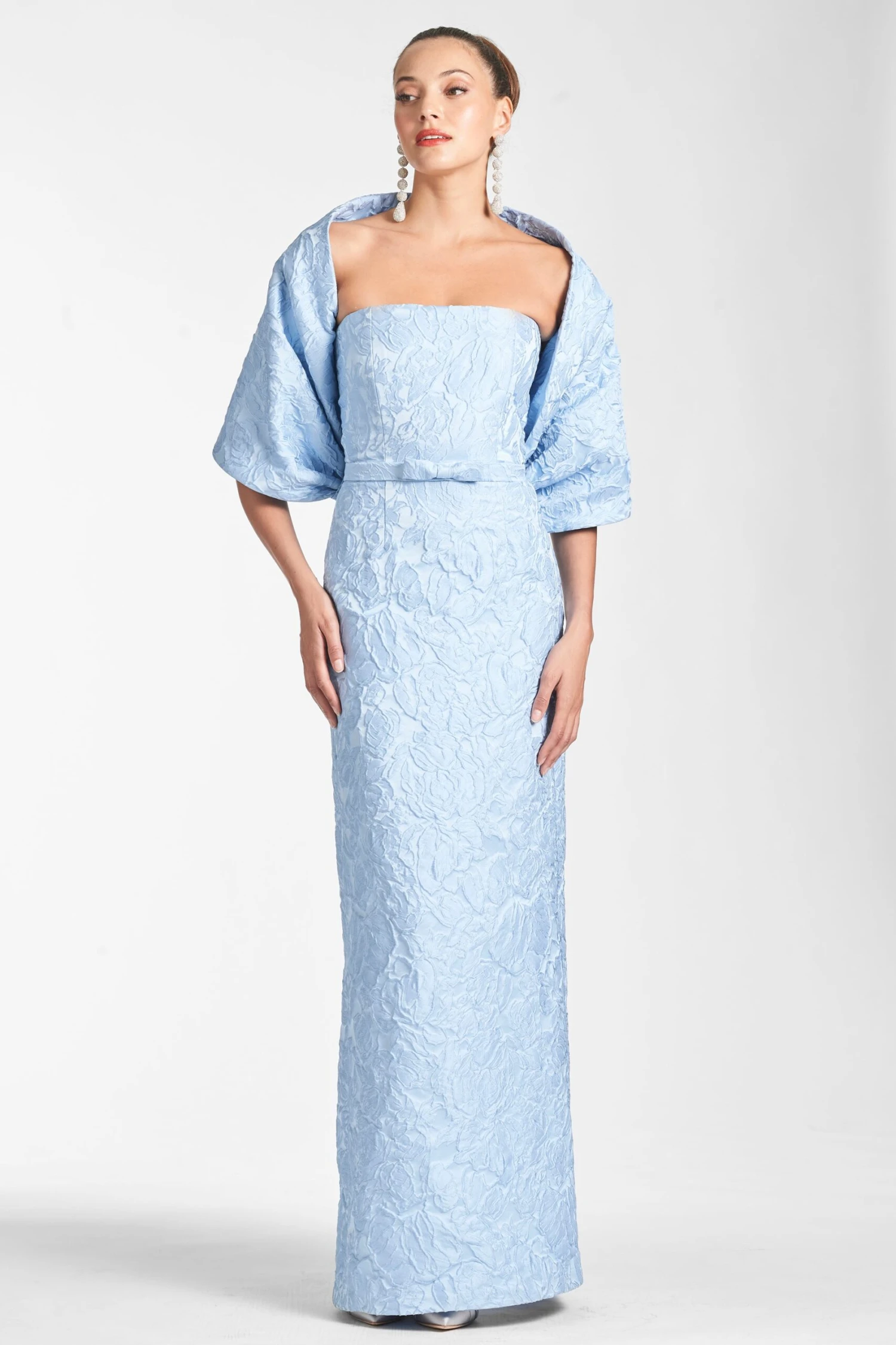 The Hug Shawl - Ice Blue 1 The Hug Shawl - Ice Blue