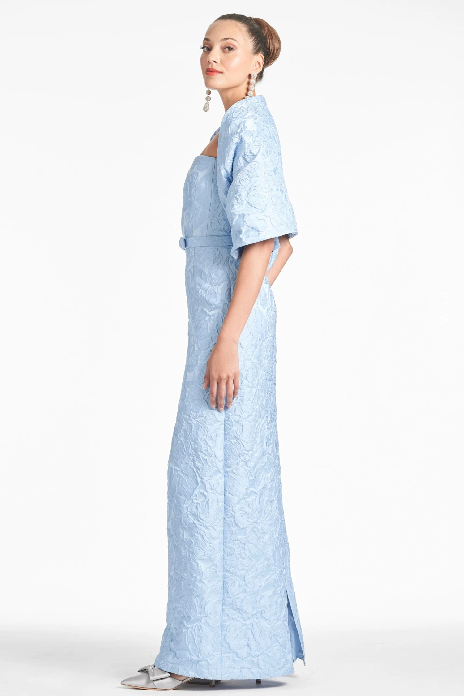 The Hug Shawl - Ice Blue 5 The Hug Shawl - Ice Blue - Image 5