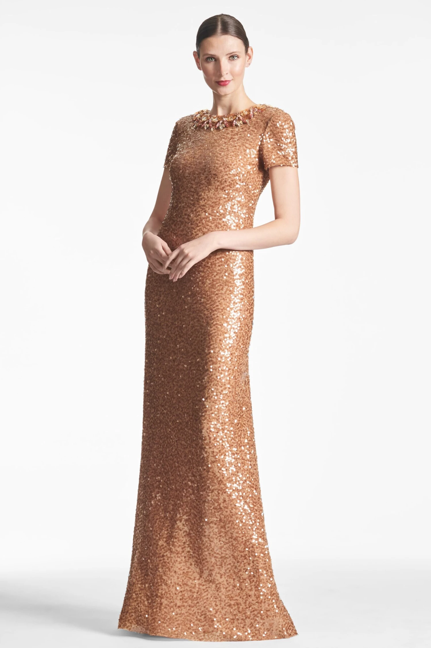 Shiloh Gown - Honey 1 Shiloh Gown - Honey