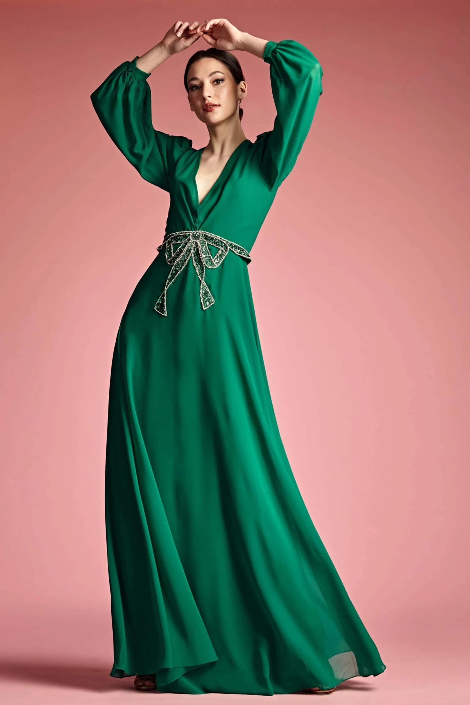 Ramsey Gown - Malachite 7 Ramsey Gown - Malachite - Image 7