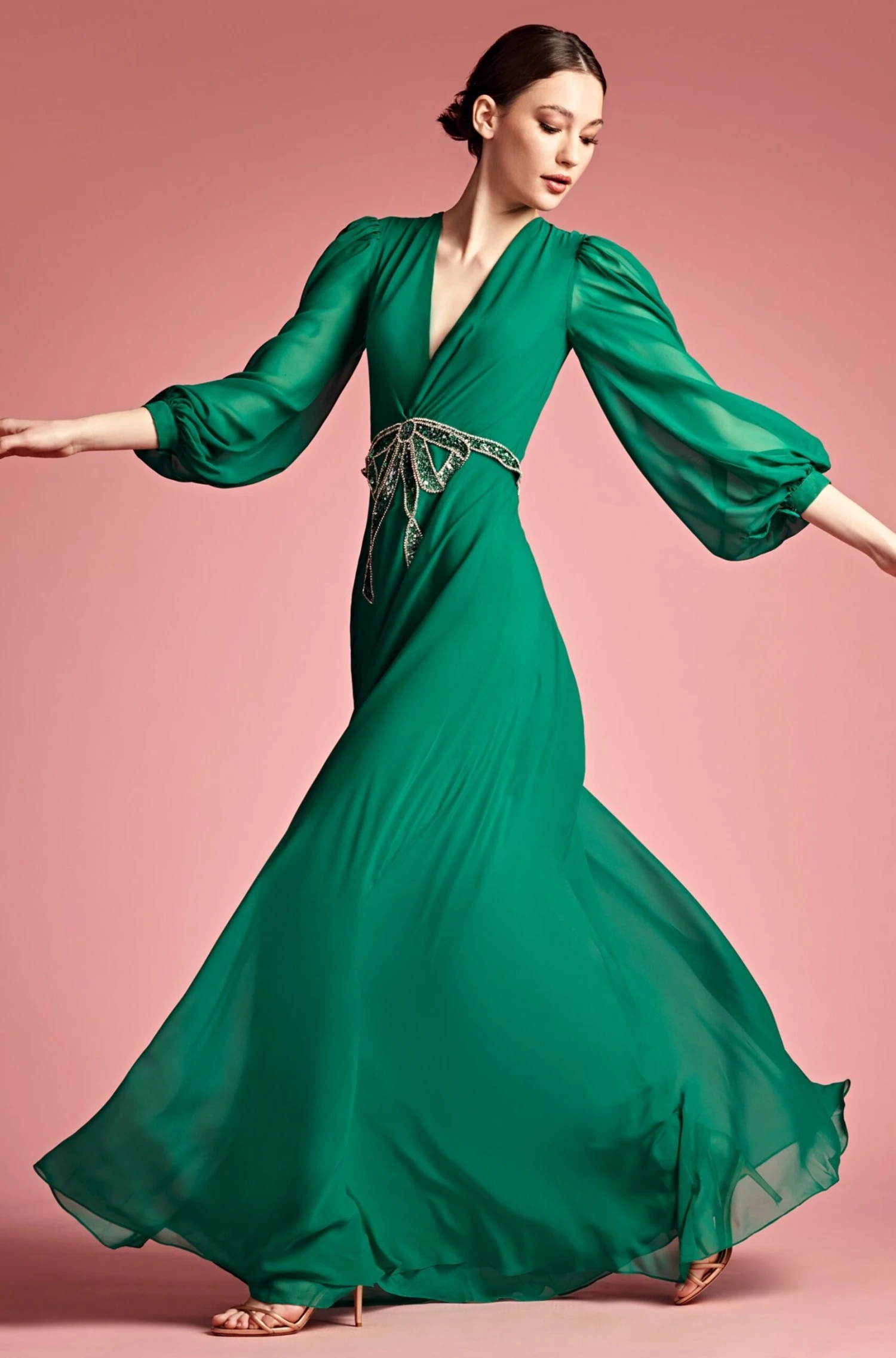 Ramsey Gown - Malachite 6 Ramsey Gown - Malachite - Image 6
