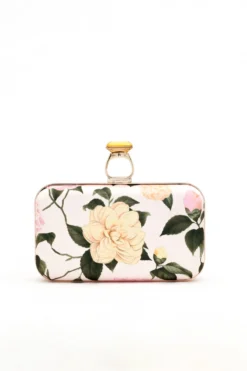 On The Rocks Clutch - Pink Lemonade Bouquet