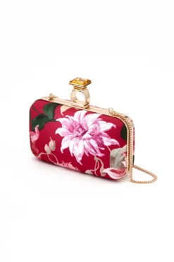 On The Rocks Clutch - Deep Pink Dahlia -Sachin & Babi Shop SHOT 18 275 scaled