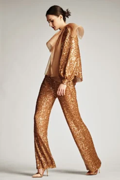 Sequin Bri Pant - Honey -Sachin & Babi Shop SHOT 24 012 d8b644bb 96dc 44a6 8b9f f4a77c8f67f9 scaled
