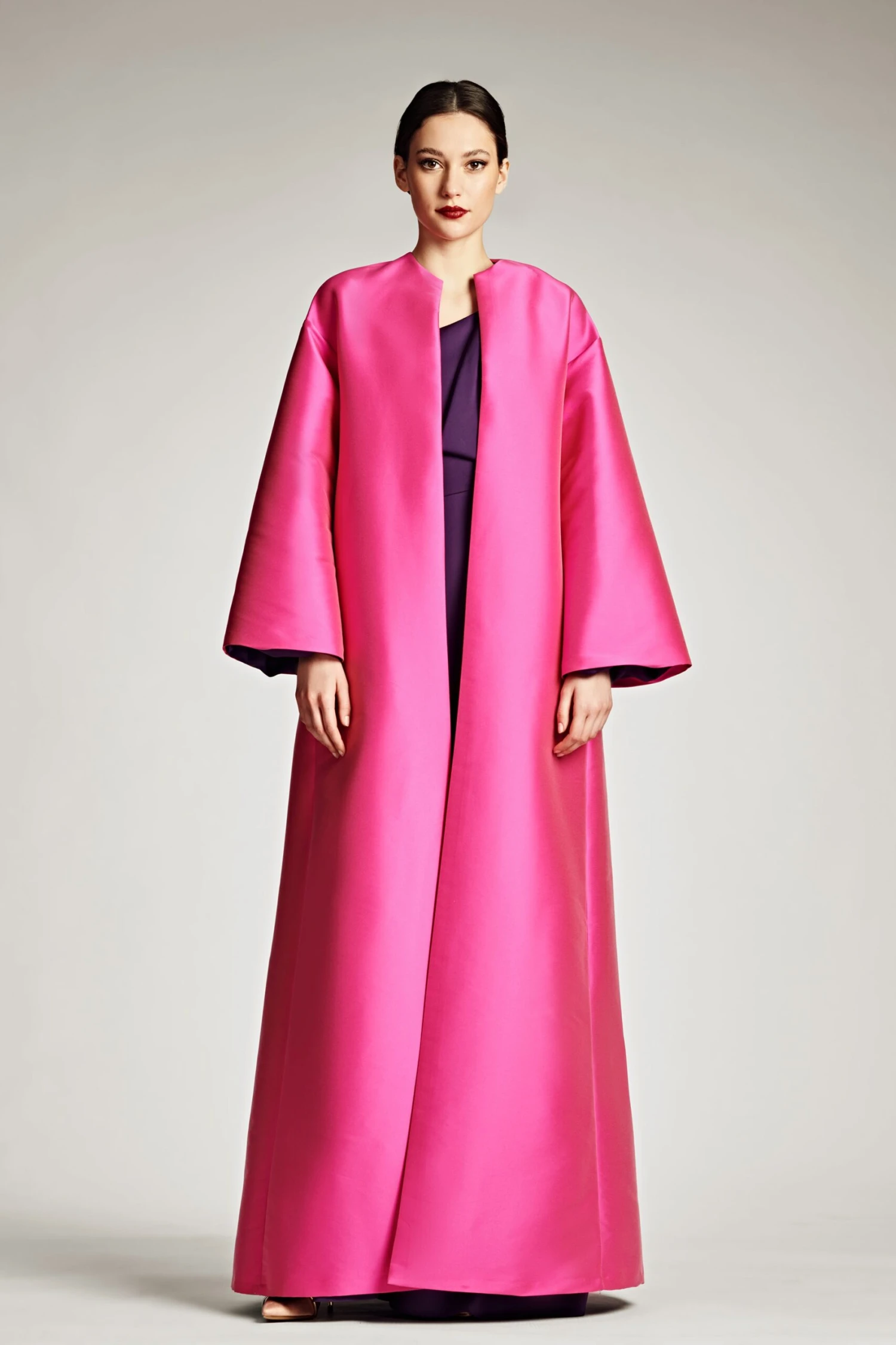 Calliope Coat - Fuchsia 2 Calliope Coat - Fuchsia - Image 2