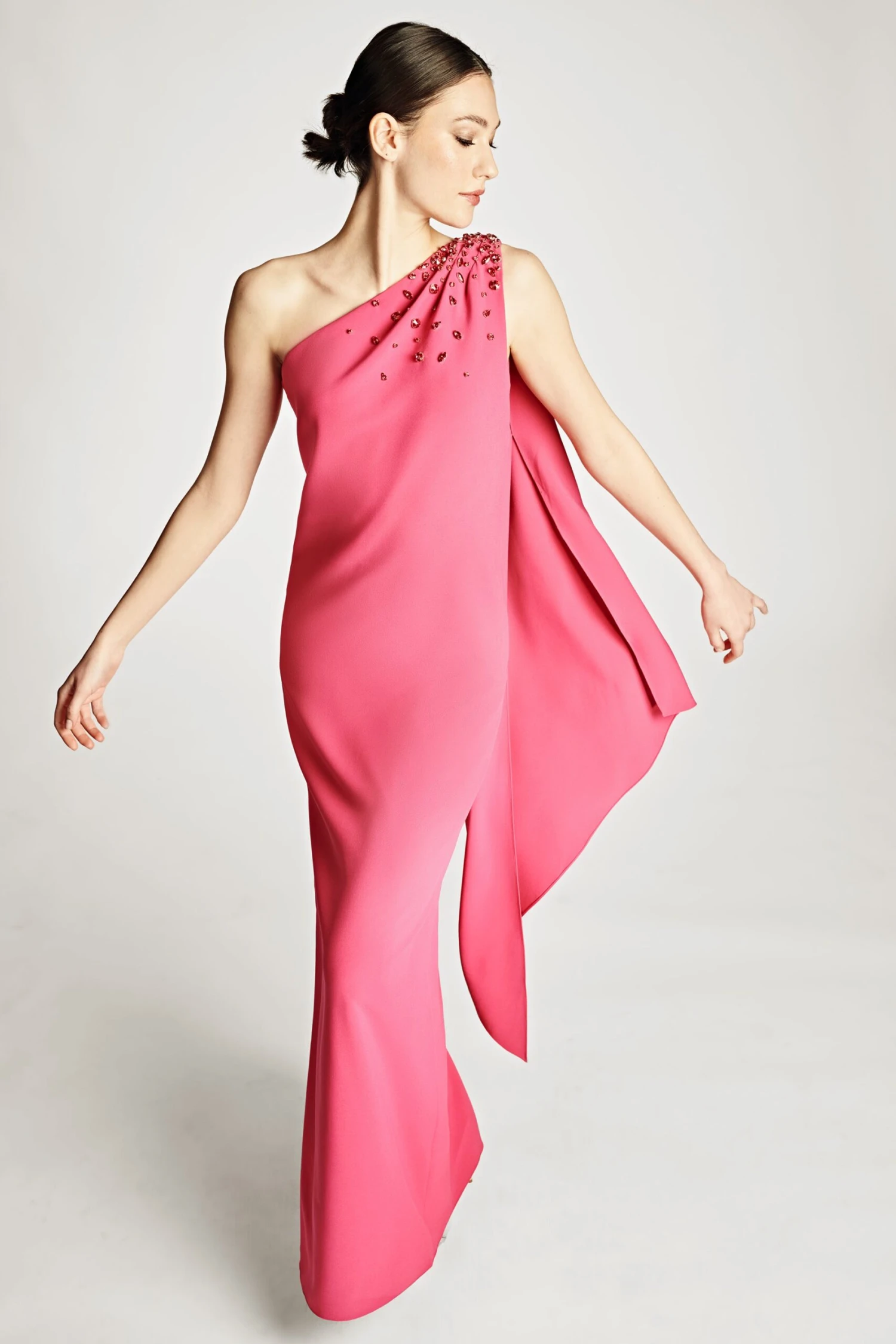 Leslie Gown - Rose Pink 6 Leslie Gown - Rose Pink - Image 6