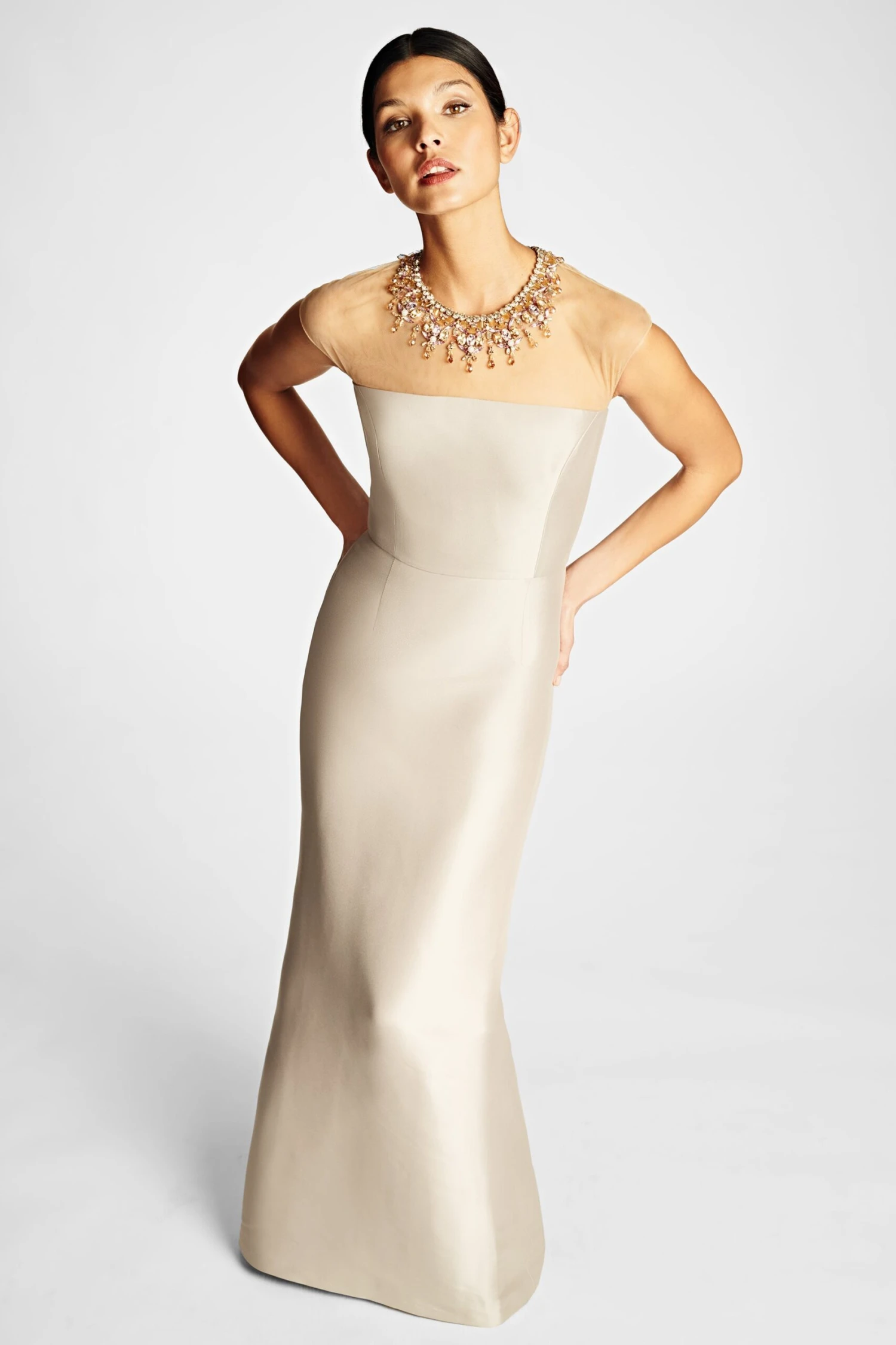 Irina Gown - Frosty Pewter 5 Irina Gown - Frosty Pewter - Image 5