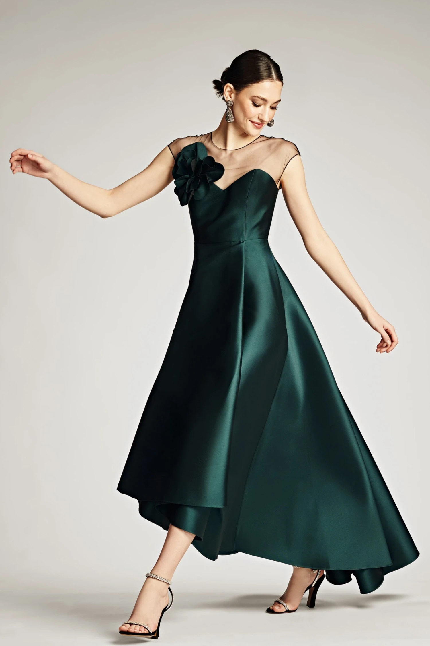 Blakely Gown - Forest Green 1 Blakely Gown - Forest Green