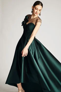 Blakely Gown - Forest Green 9 Blakely Gown - Forest Green -Sachin & Babi Shop SHOT 36 046 scaled