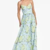 Sienna Gown - Sky Citrine Floral