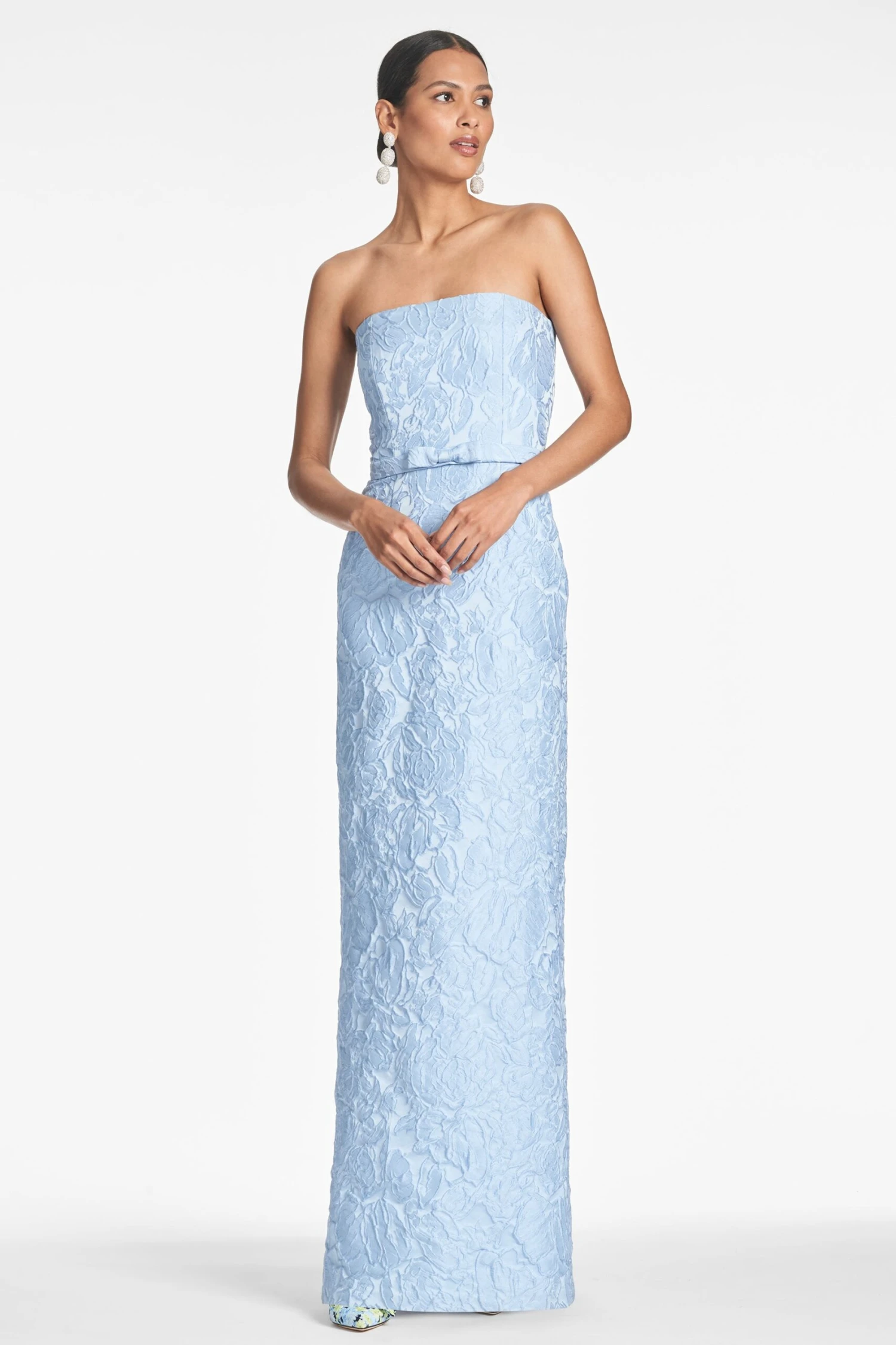 Sophia Gown - Ice Blue 1 Sophia Gown - Ice Blue