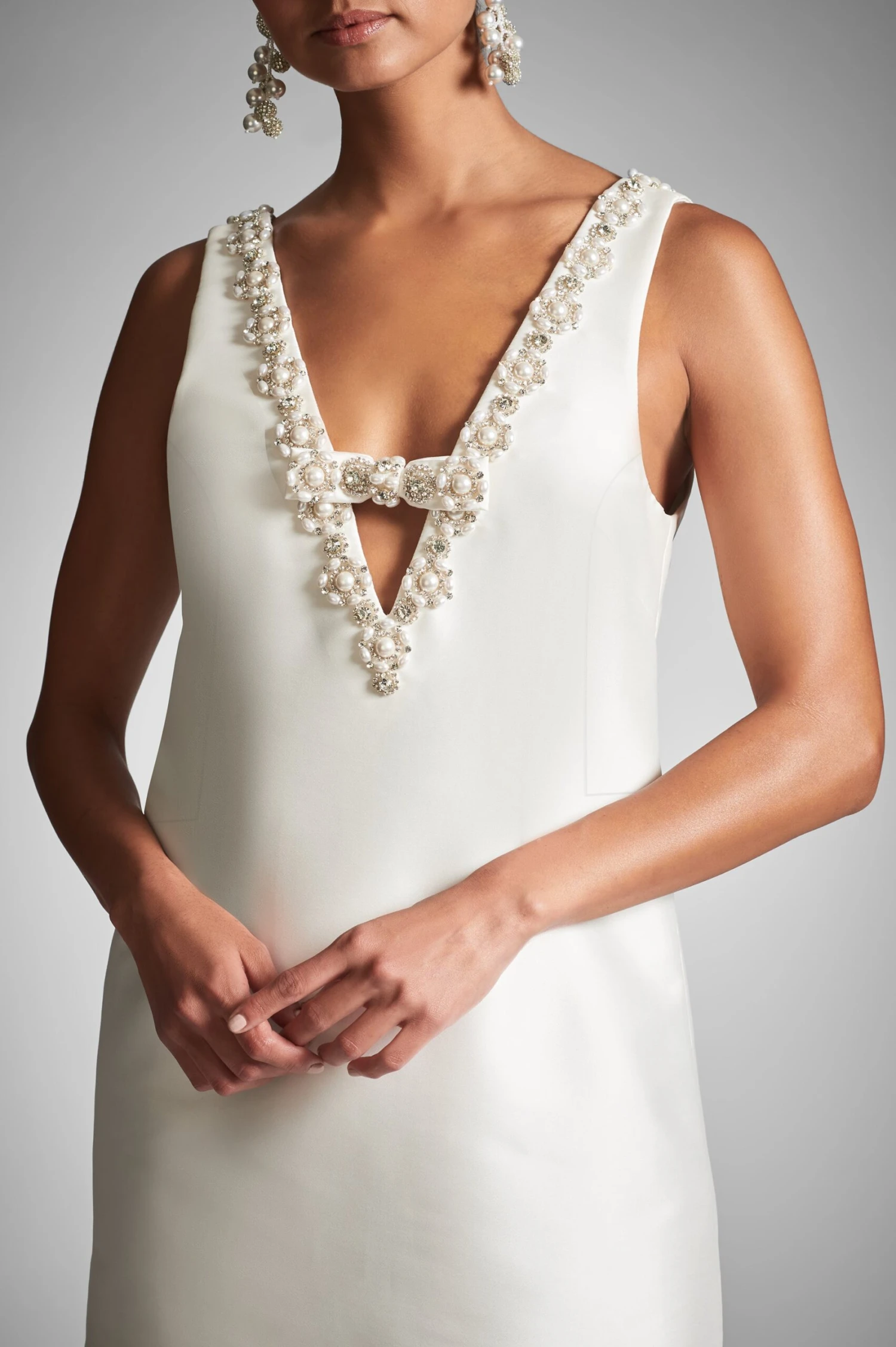 Sylvie Dress - Off White 3 Sylvie Dress - Off White - Image 3