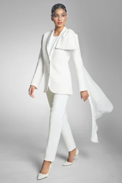 Viveca Blazer - Ivory -Sachin & Babi Shop VivecaBlazer Ivory Front8 b73b47f5 0818 459d 96d7 078acfedd92d scaled