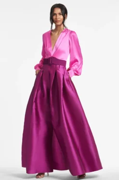 Zoe Gown - Pink/Magenta